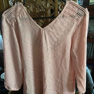 Pink blouse